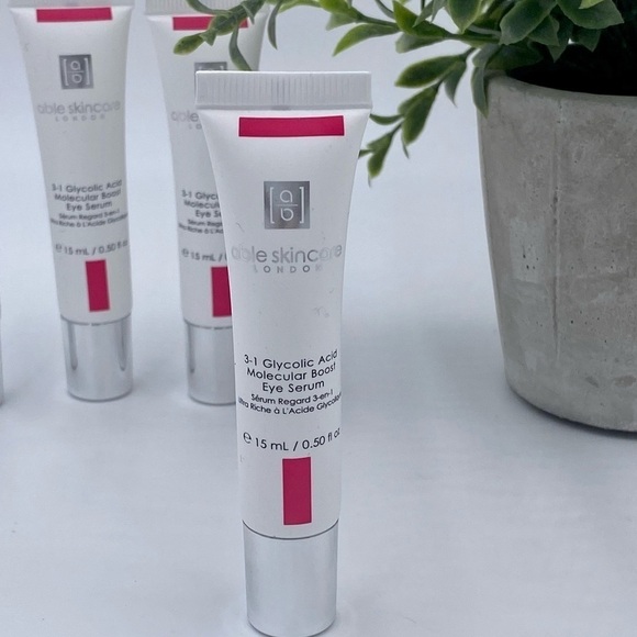 Able Skincare London 3in1 Glycolic Acid Molicular Boost Eye Serum - Picture 3 of 4